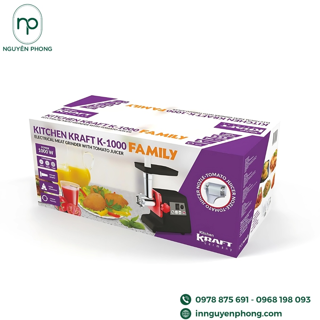 In hộp carton đựng máy xay sinh tố
